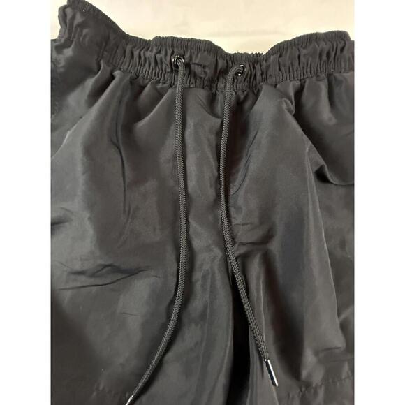 Calvin Klein Swim Trunks Mens Small Black Logo Swimwear Mesh Lined Quick Dry - Picture 3 of 8